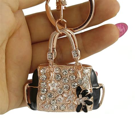 designer handbag keychain